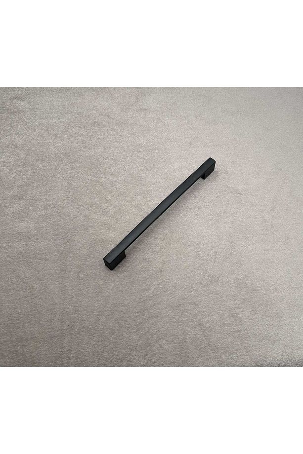 Star Mat Siyah Mutfak Dolap Çekmece Köprü Kulpu 160 Mm 192 Mm (16 Cm - 19,2 Cm) 2 Adet - 1