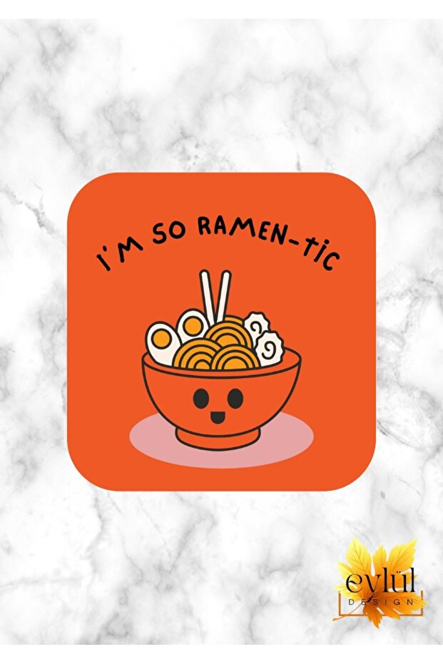 I'm So Ramen-tic Printed Special Design Printed MDF A Quality Square Coasters