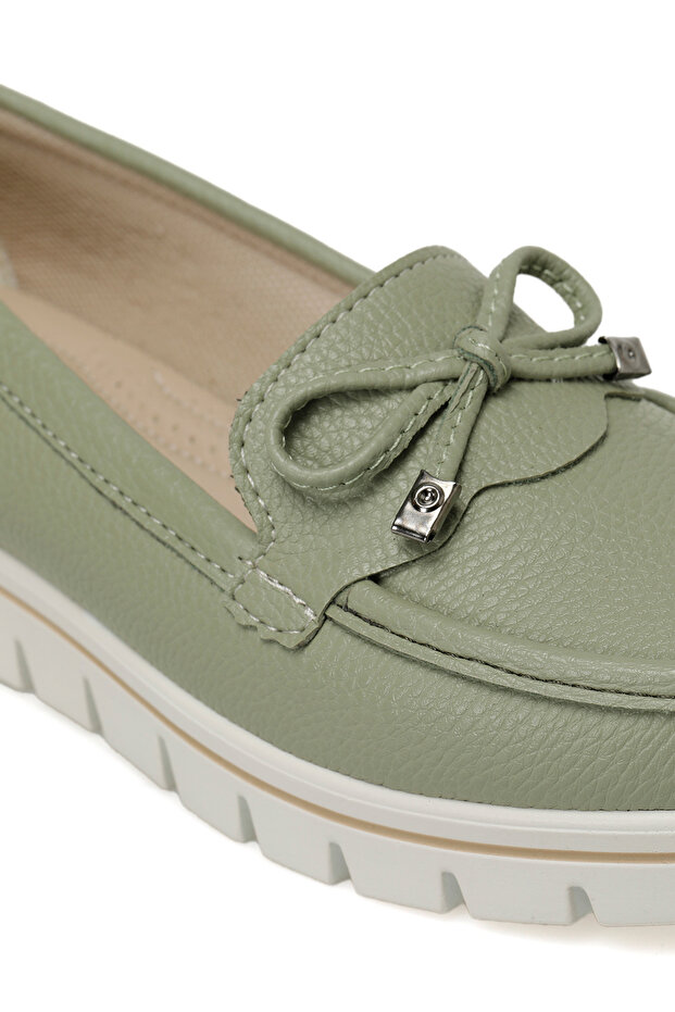 166015.Z4FX Yeşil Kadın Loafer - 7