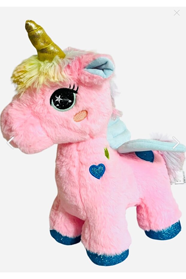 Peluş Kanatlı Pony at 35 cm - 4
