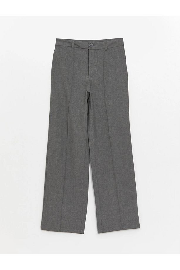 LCW Vision Dar Fit Düz Geniş Paça Kadın Pantolon - 1