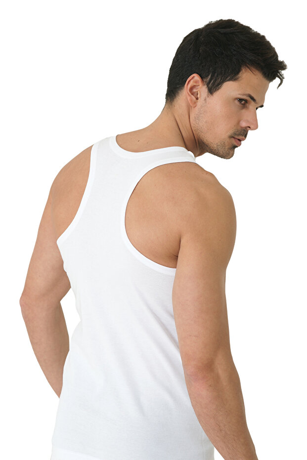 6 Pieces Ribbed Athlete Tank Top