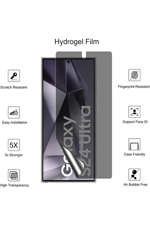 Samsung Galaxy S24 Ultra Nano Hayalet Ekran Koruyucu - İnce ve Esnek - 1