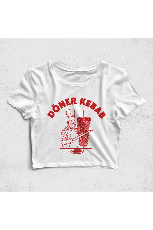 Doner Kebab Croptop T-shirt