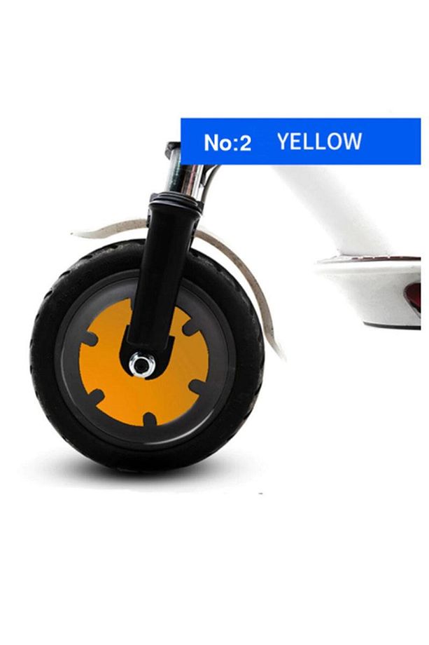 M365/Pro/1S Scooter İçin Tekerlek Reflektör Etiketi Desenli Seri No 2 - 1