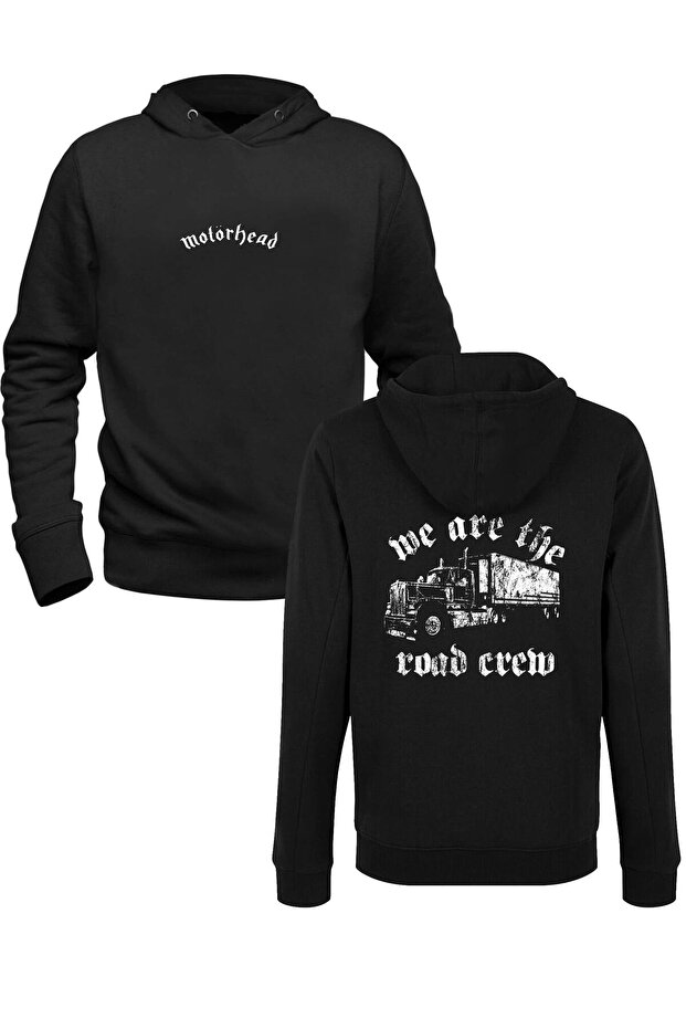 سويت شيرت أسود مطبوع من الأمام والخلف للأطفال من Motörhead
