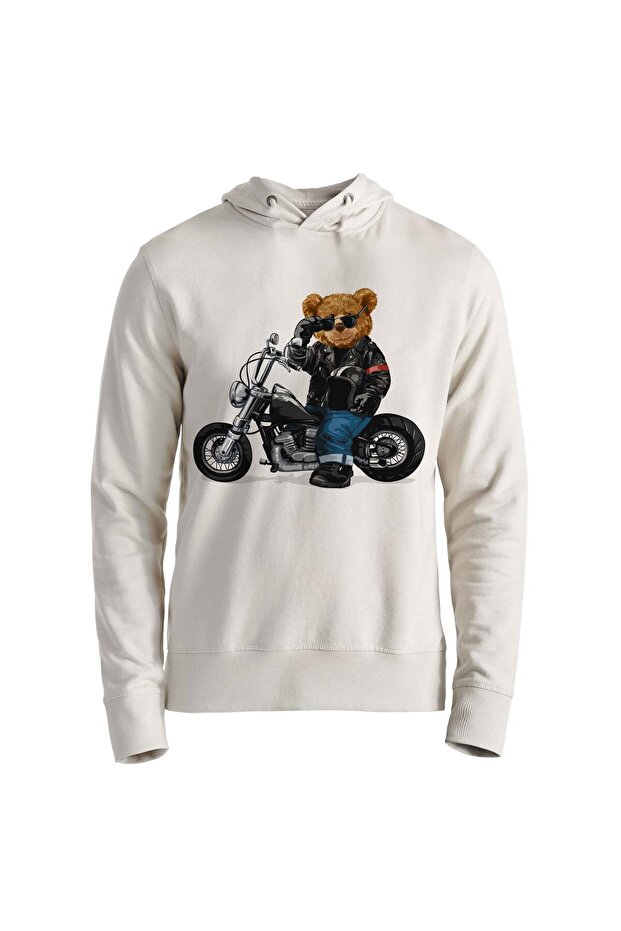 سويت شيرت En Rouete Tedy Bear Ecru للأطفال