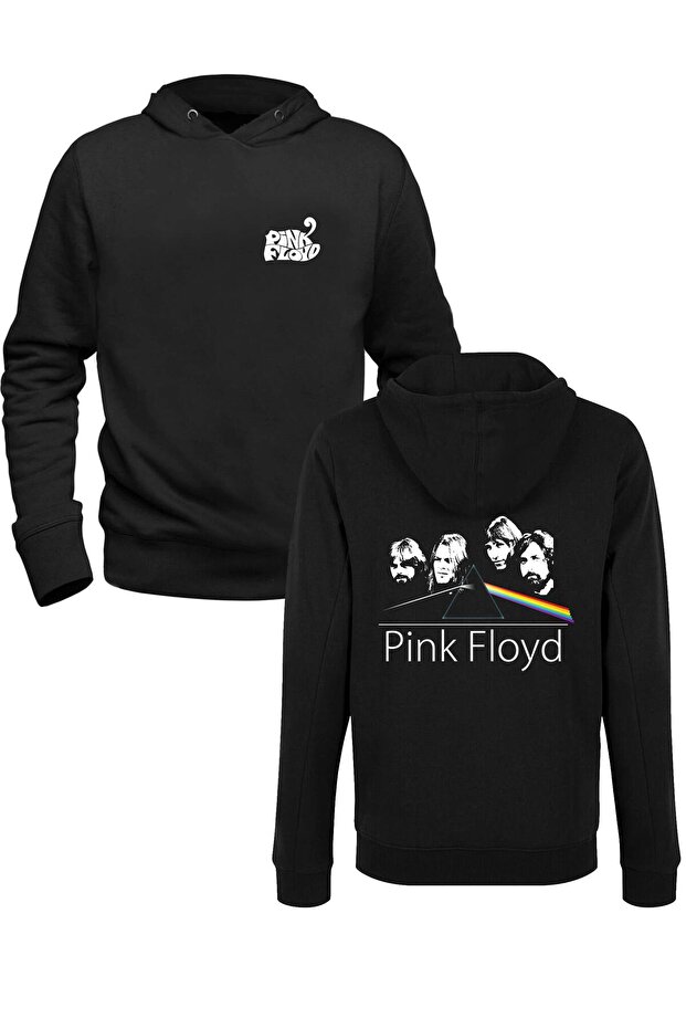سويت شيرت للأطفال مطبوع باللون الأسود من الأمام والخلف من Pink Floyd