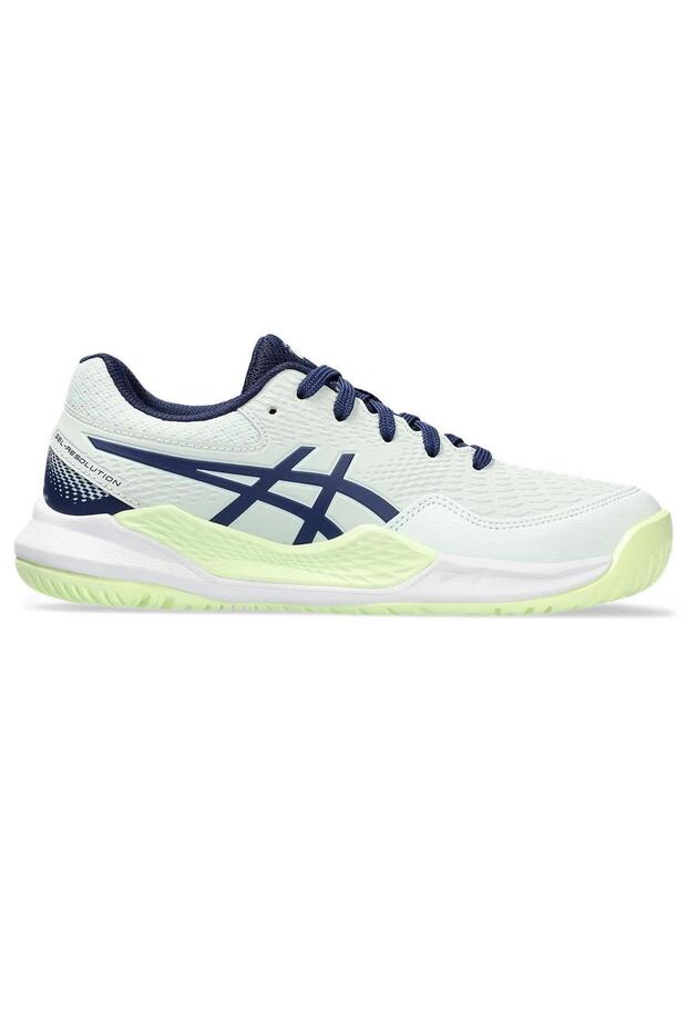 Gel Resolution 9 GS Yeşil Sarı Çocuk Tenis Ayakkabısı - 1