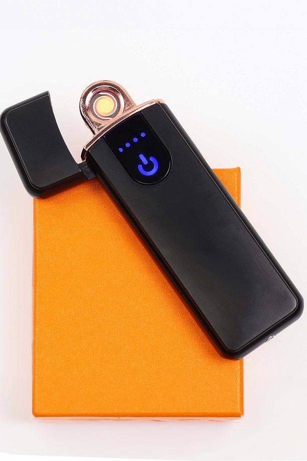 3'lü USB Şarjlı Dokunmatik Alevsiz Elektronik Çakmak - 2