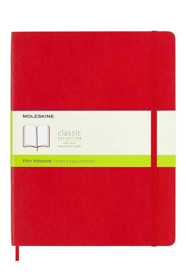 Klasik Koleksiyon Not Defteri XL 19x25cm Yumuşak Kapak Çizgisiz 192 Sayfa - 1