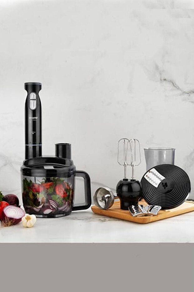 Chef Blend Mega Blender Set Siyah/antrasit - 2