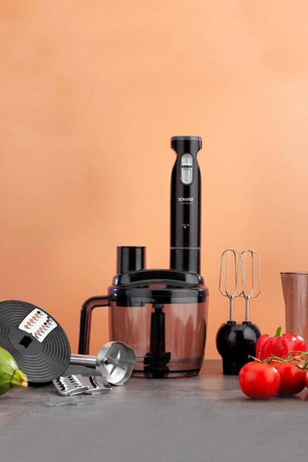 Chef Blend Mega Blender Set Siyah/antrasit - 1