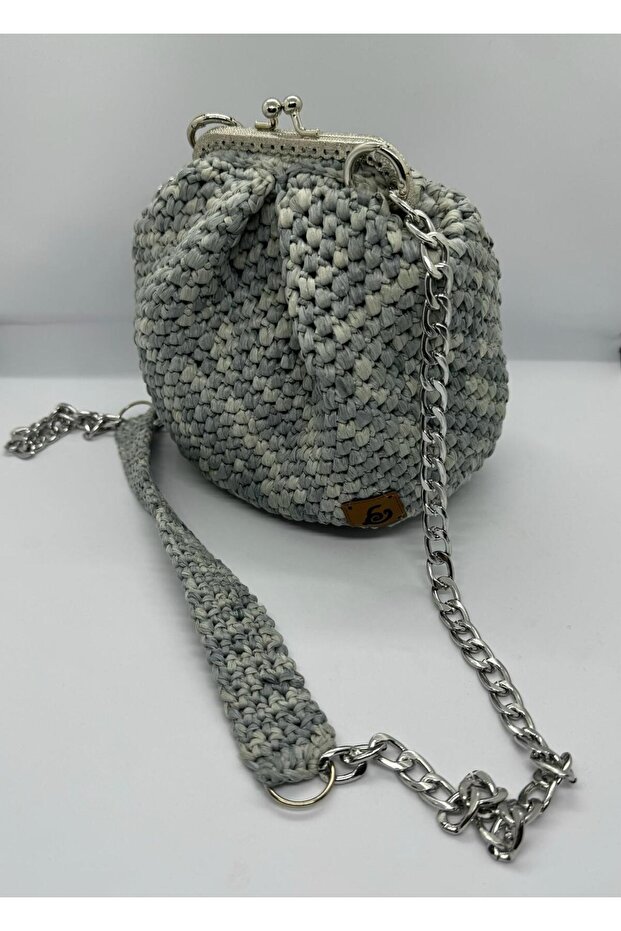Grili ipten örme özel tasarım çanta - 1