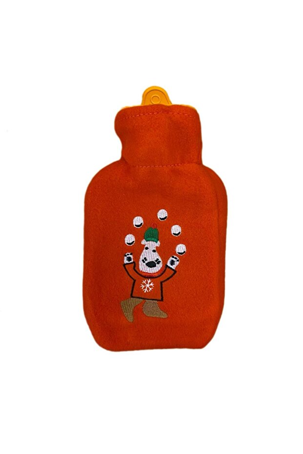 LIBOR HOT WATER BAG WITH POLAR COVER SMALL SIZE HAND FOOT WARMER THERMAFOR WATER BAG K8441-K