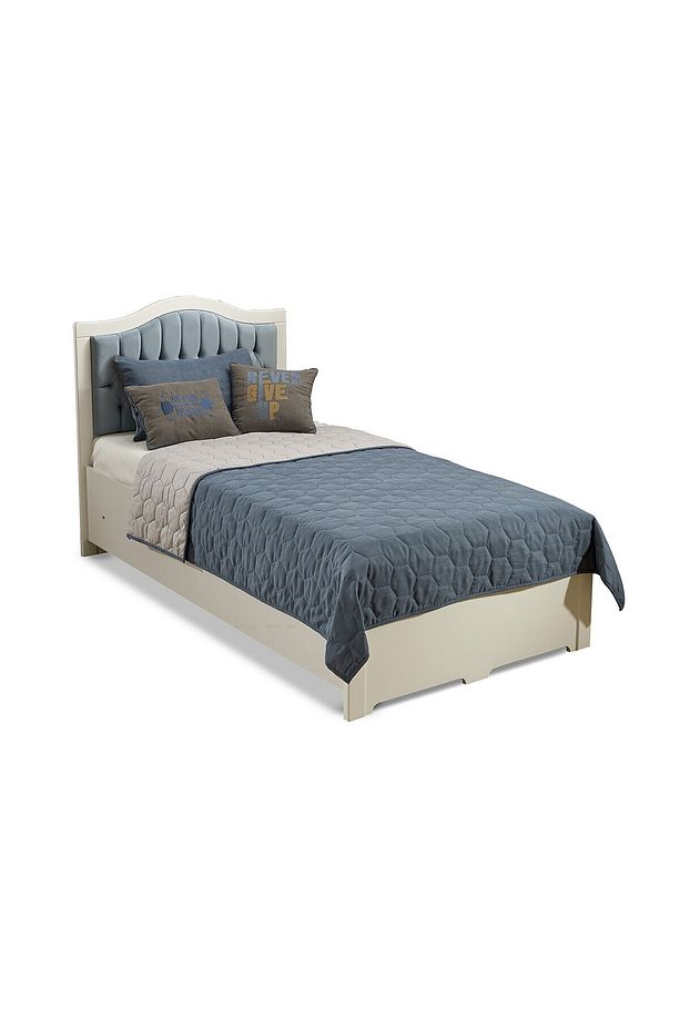 New Classy Mavi Tek Kişilik Yatak Örtüsü - 160x220 cm - 1