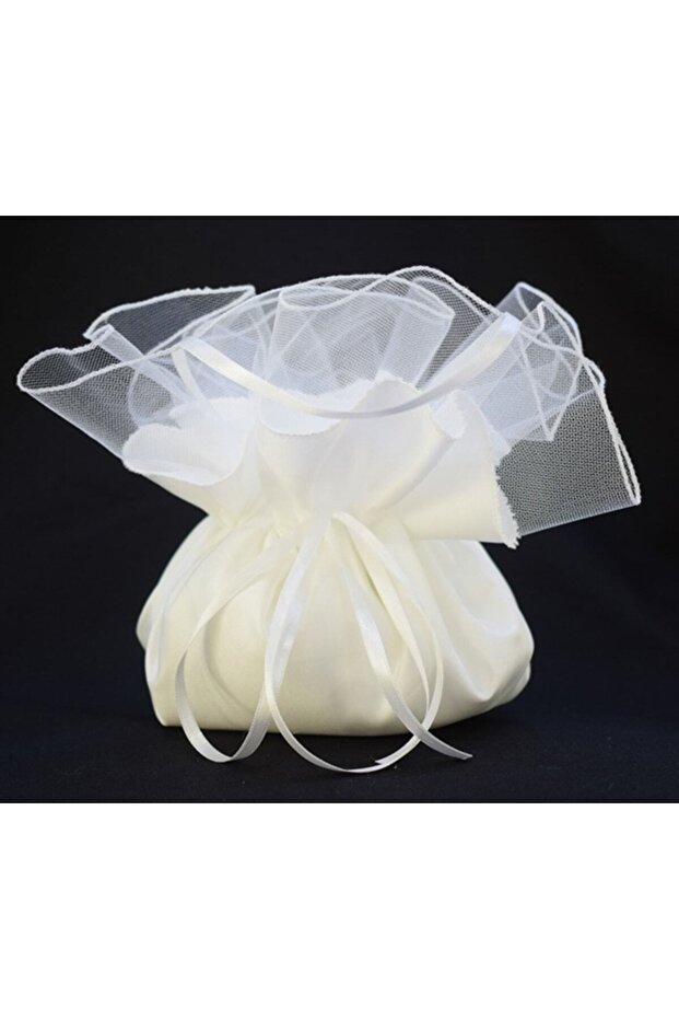 BRIDAL JEWELRY BAG OFF WHITE WEDDING JEWELRY BAG