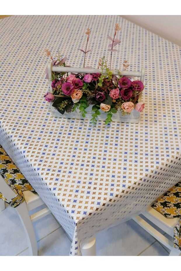 Patterned Imported PVC Tarp - Wipeable Table Cloth - 2