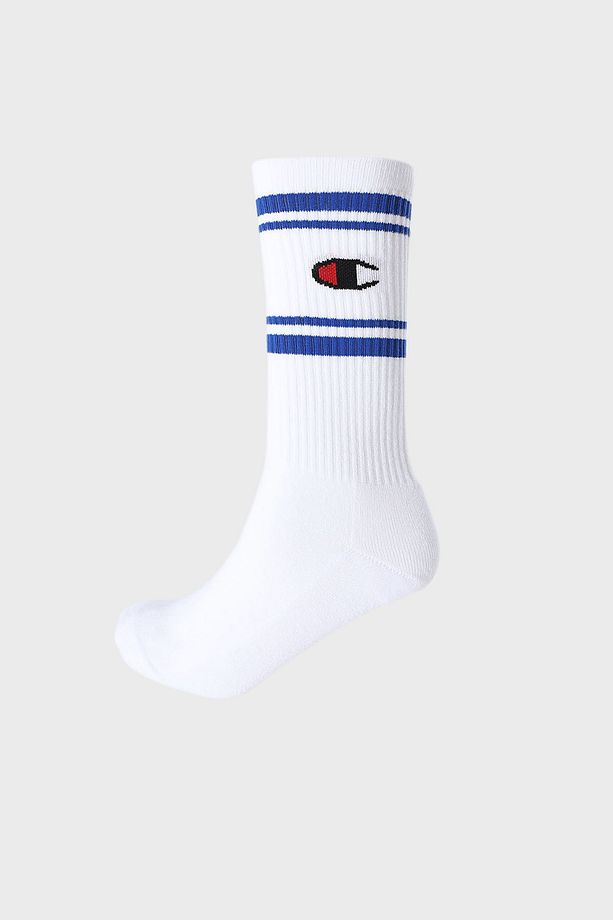 Logolu Pamuklu 3 Pack Çorap Unisex ÇORAP U20081 WHT/WHT/WHT WW001 - 2