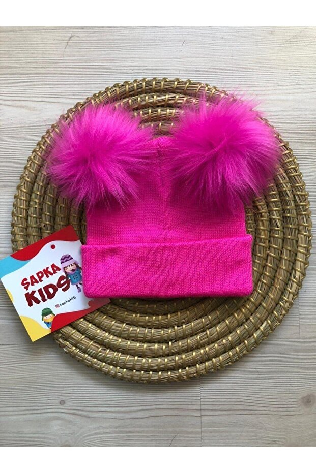 Çift Ponponlu Bere - 1