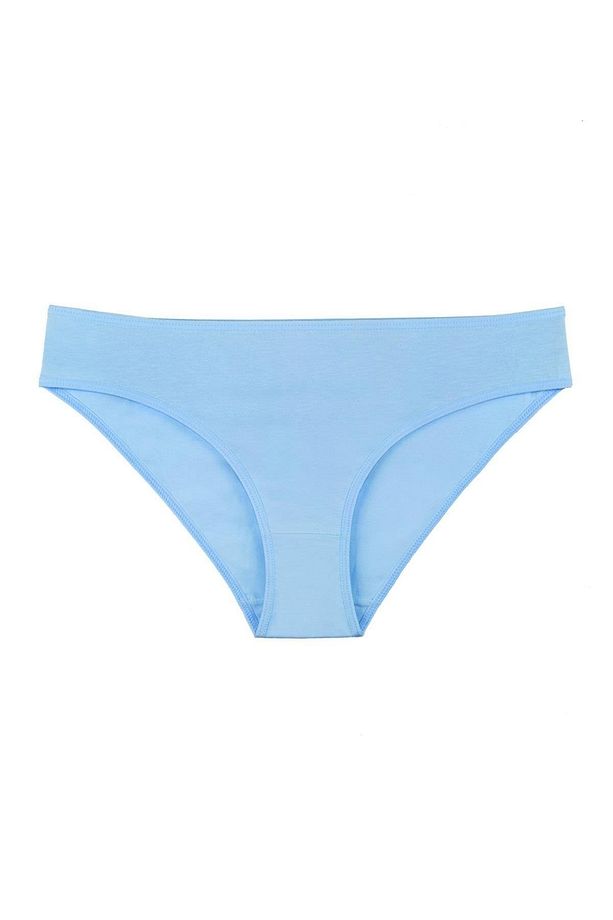 Kadın Basic Karışık Renkler Pamuklu Slip Külot 7'li Paket Set - Kts3048 - 5