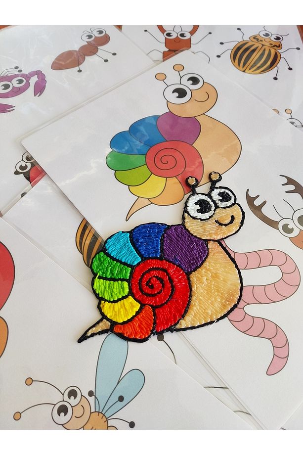 3d Kalem Ile Neşeli Hayvanlar Yapım Şablonu(6ADET SABLON TOPLAM 20 HAYVAN) - 1