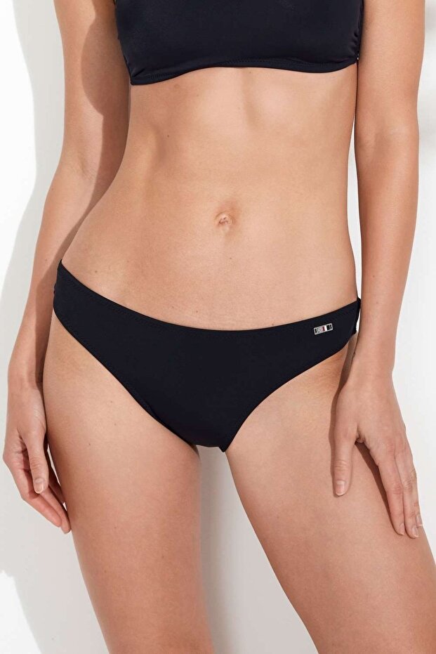 Women's Black Brazilian Bikini Bottom