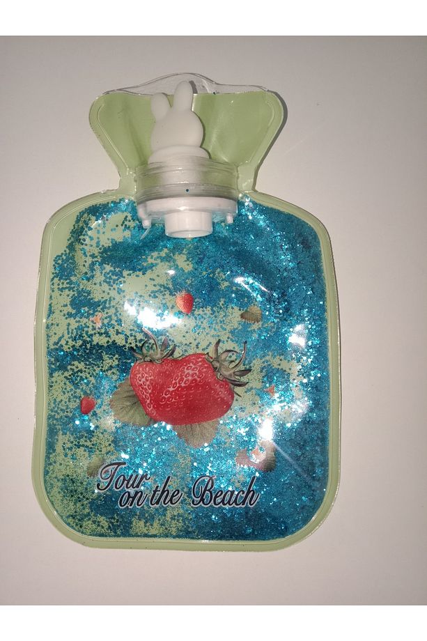 Bebekler Ve Çocuklar Için Özel Mini Simli Sıcak Su Torbası 20x13 Cm - 6