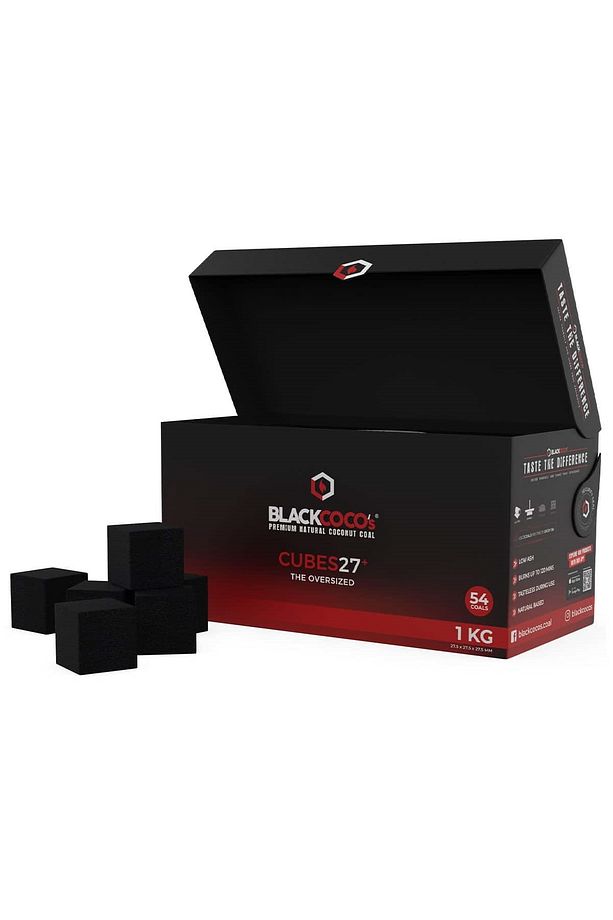 Black Coco's Küp Nargile Kömürü 27er 1 KG - 3