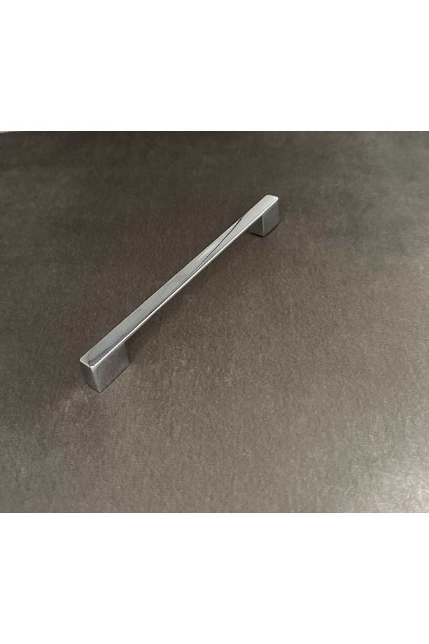 Star Mat Parlak Krom Mutfak Dolap Çekmece Köprü Kulpu 160 Mm 192 Mm (16 Cm - 19,2 Cm) 3 Adet - 1