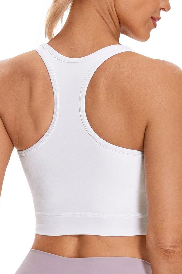 Women's Racerback Running Yoga Exercise Fitness Sports Bra CRS004