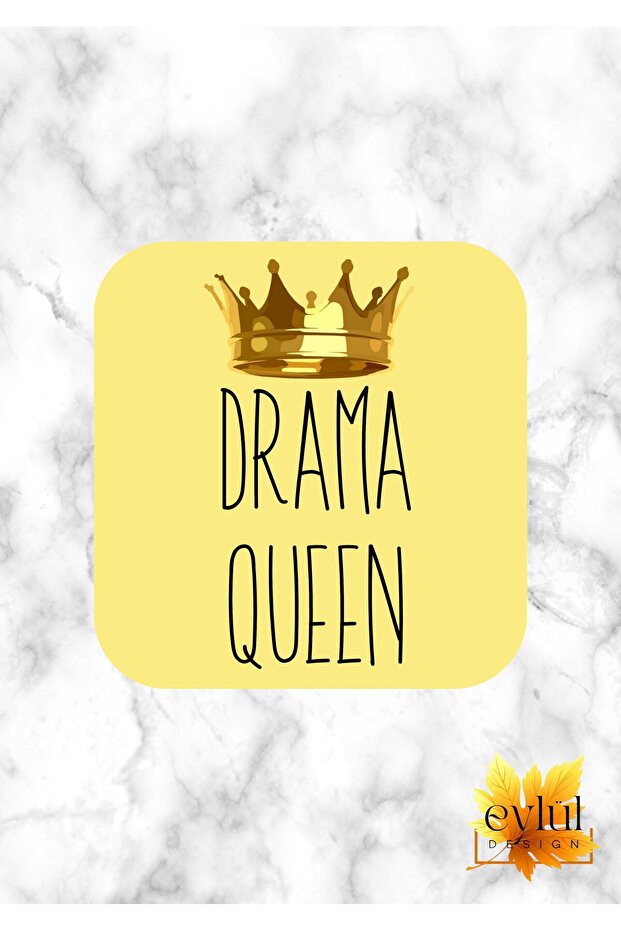 قاعدة أكواب مربعة عالية الجودة مطبوعة بتصميم مخصص من Drama Queen