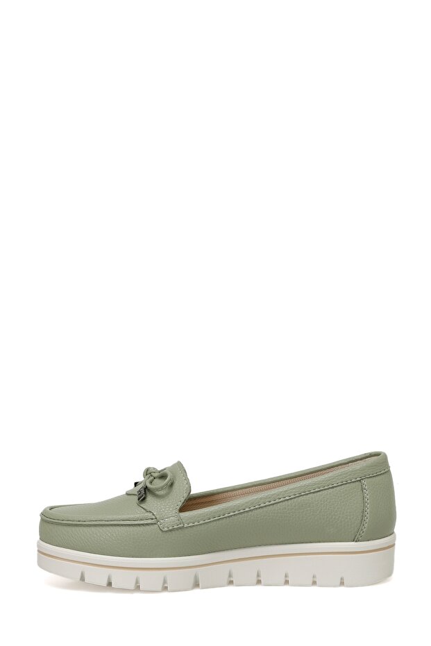 166015.Z4FX Yeşil Kadın Loafer - 3