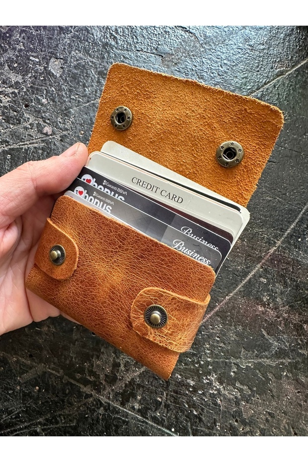 Torino leather minimal card holder portfolio