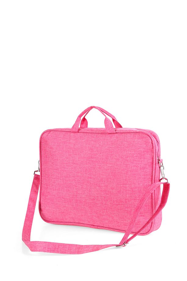 Pembe Laptop, Notebook Ve Evrak Çantası - 7