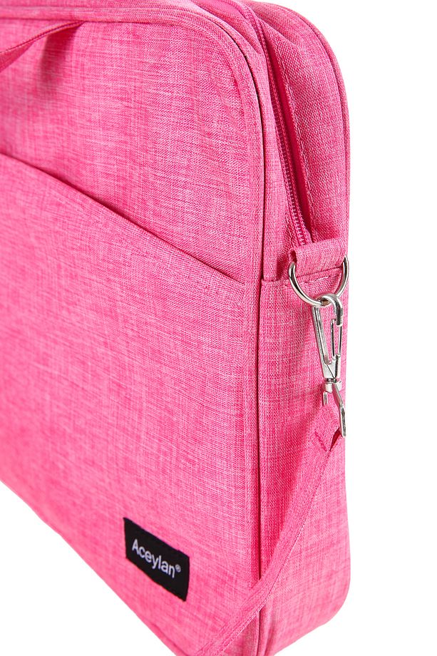 Pembe Laptop, Notebook Ve Evrak Çantası - 8
