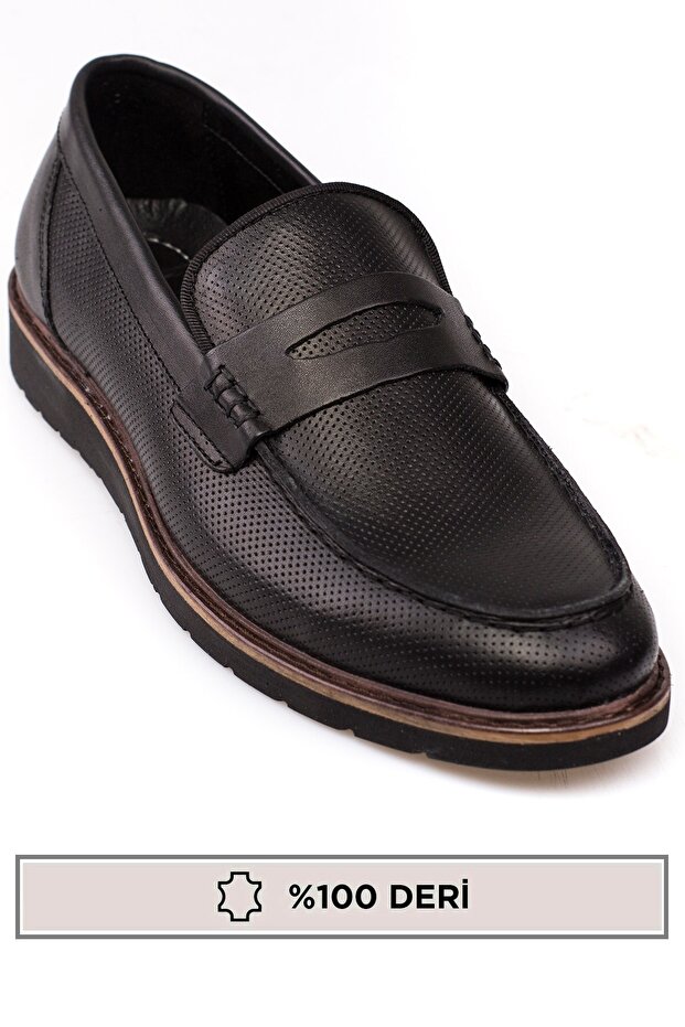 Genuine Leather, Laceless, 2 Colors Men's Shoes