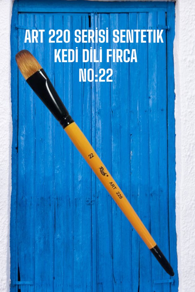 ART-220 SYNTHETIC CAT TONGUE BRUSH N0:22