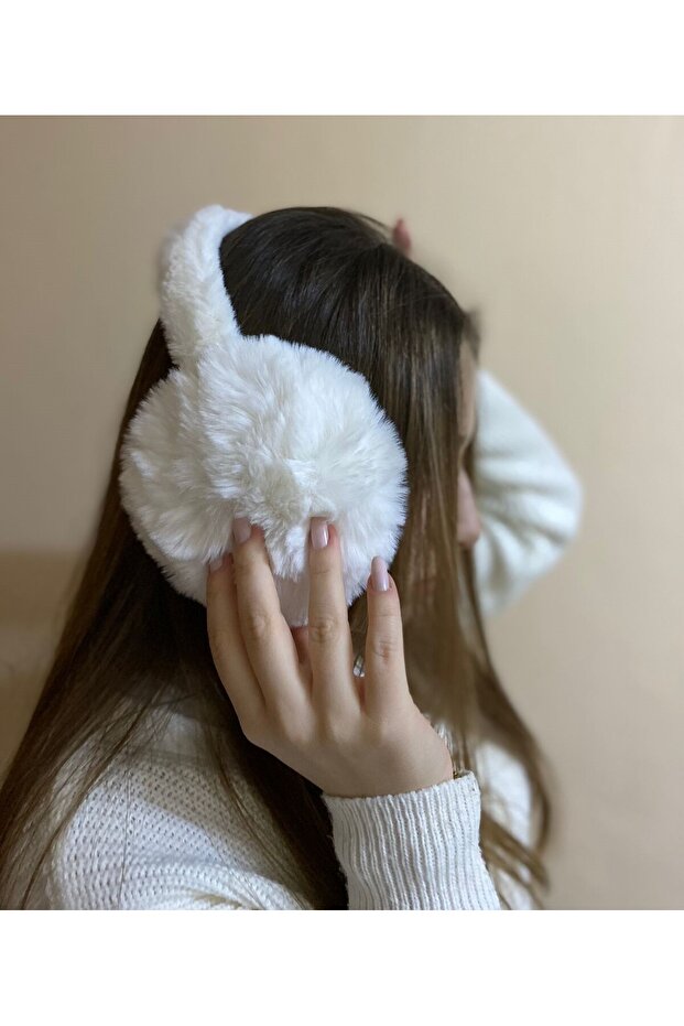 Cold Protective Soft Plush Furry Winter Earmuff - Soft