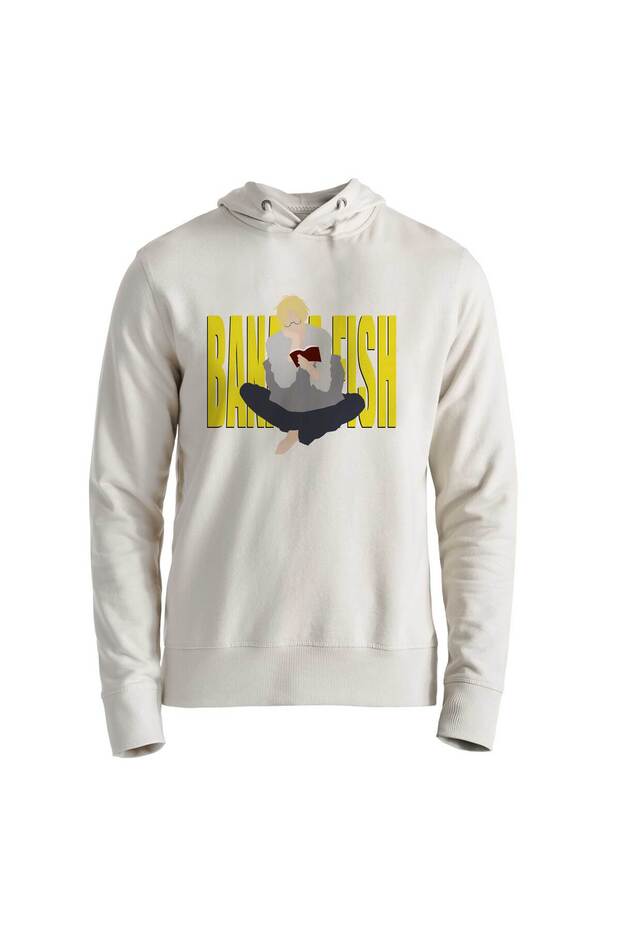 Banana Fish Digital Printed Children's Ecru Kids Sweatshirt