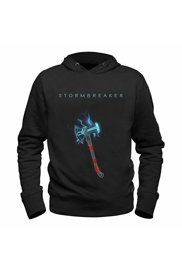 سترة Thor Mjolnir Hammer للأطفال باللون الأسود