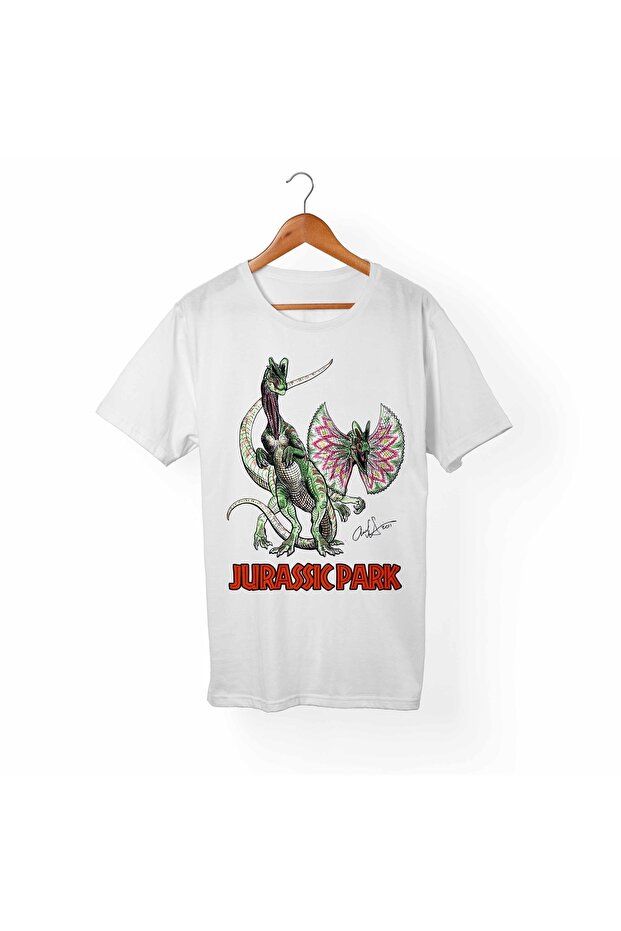 Jurassic Park Kids White T-Shirt