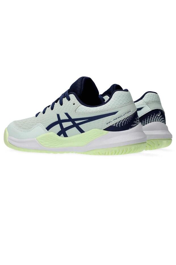 Gel Resolution 9 GS Yeşil Sarı Çocuk Tenis Ayakkabısı - 6