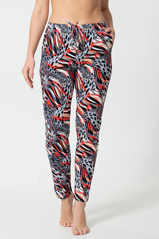 Pamuklu Kadın Büyük Beden Tek Alt Pijama
, 112009 - 1