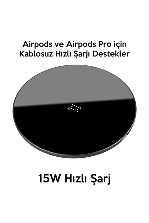Simple 15w Upgraded Version Wireless Kablosuz Şarj Cihazı - 3