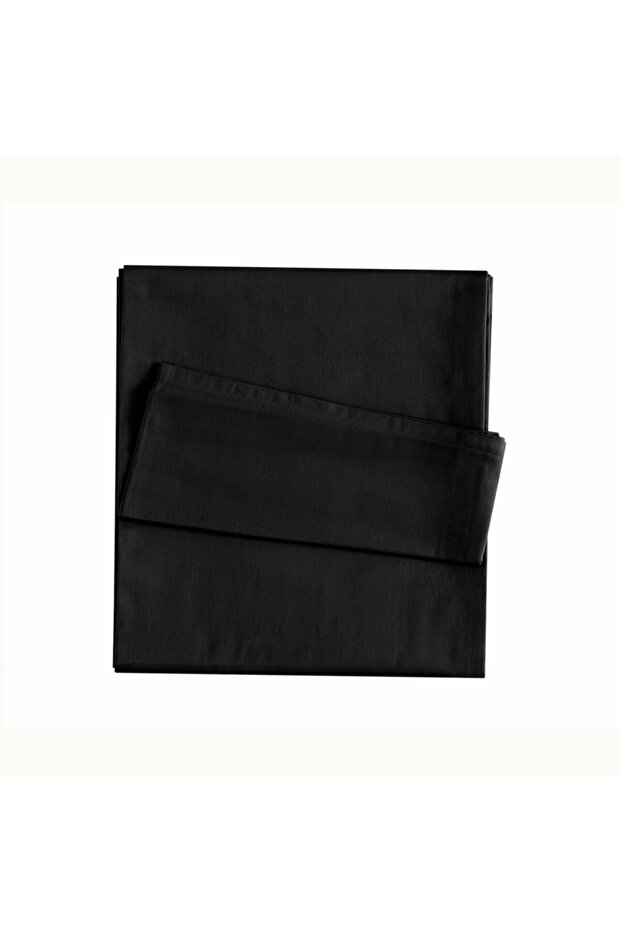 طقم ملاءة سرير أطفال مطاطية من Ranforce مقاس 60x120 - أسود