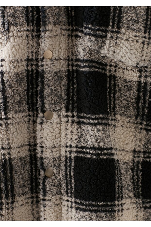 Siyah Kareli Gömlek - 6