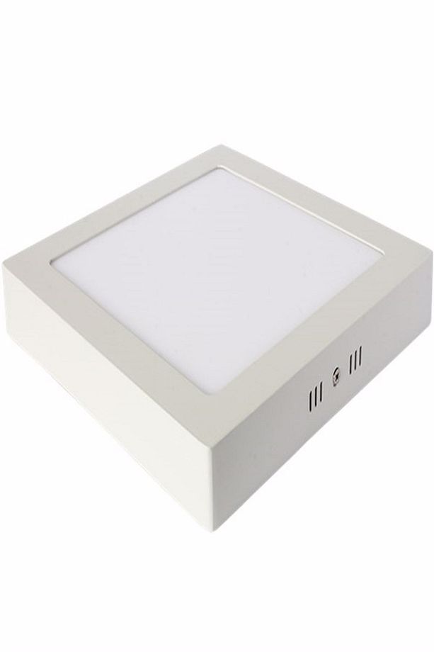 Led Tavan Wc Kiler Ofis Lambası 18 W Kare Armatür Sıva Üstü 2700 K Sarı Işık 220 V (TAK ÇALIŞTIR) - 2