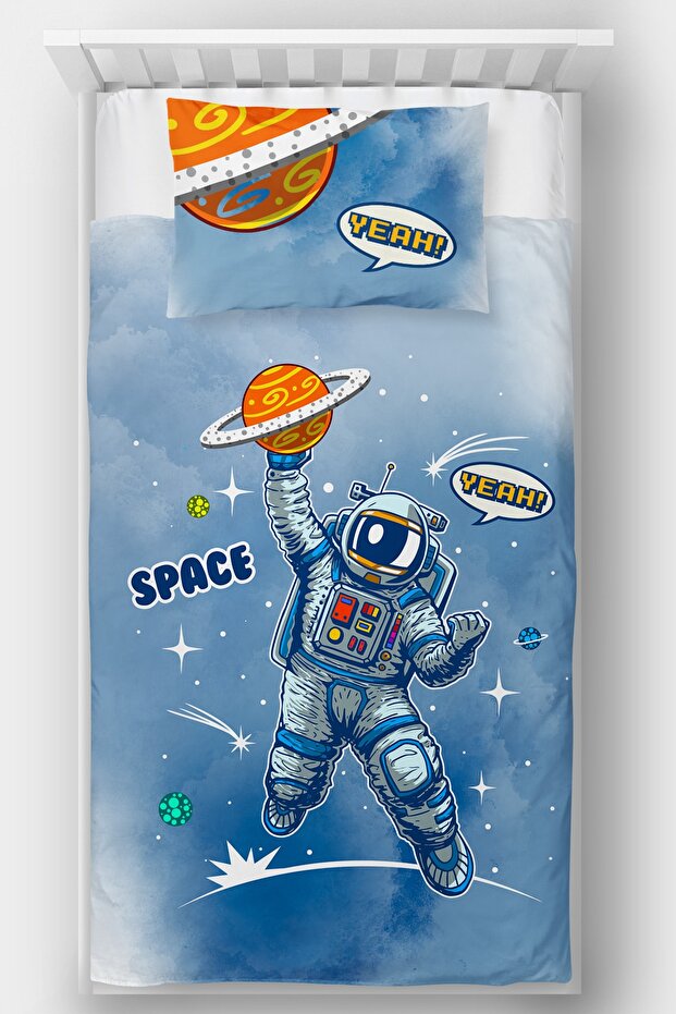 Astronaut Single Bedspread