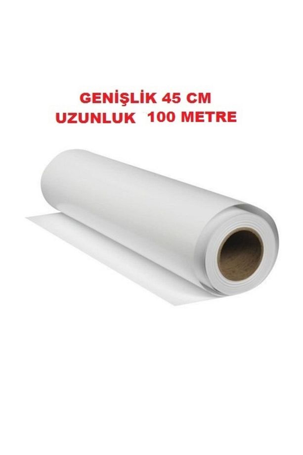 Rulo Resim Kağıdı 1 Adet Genişlik 45 Cm Uzunluk 100 Metre Plotter Kağıt - 1